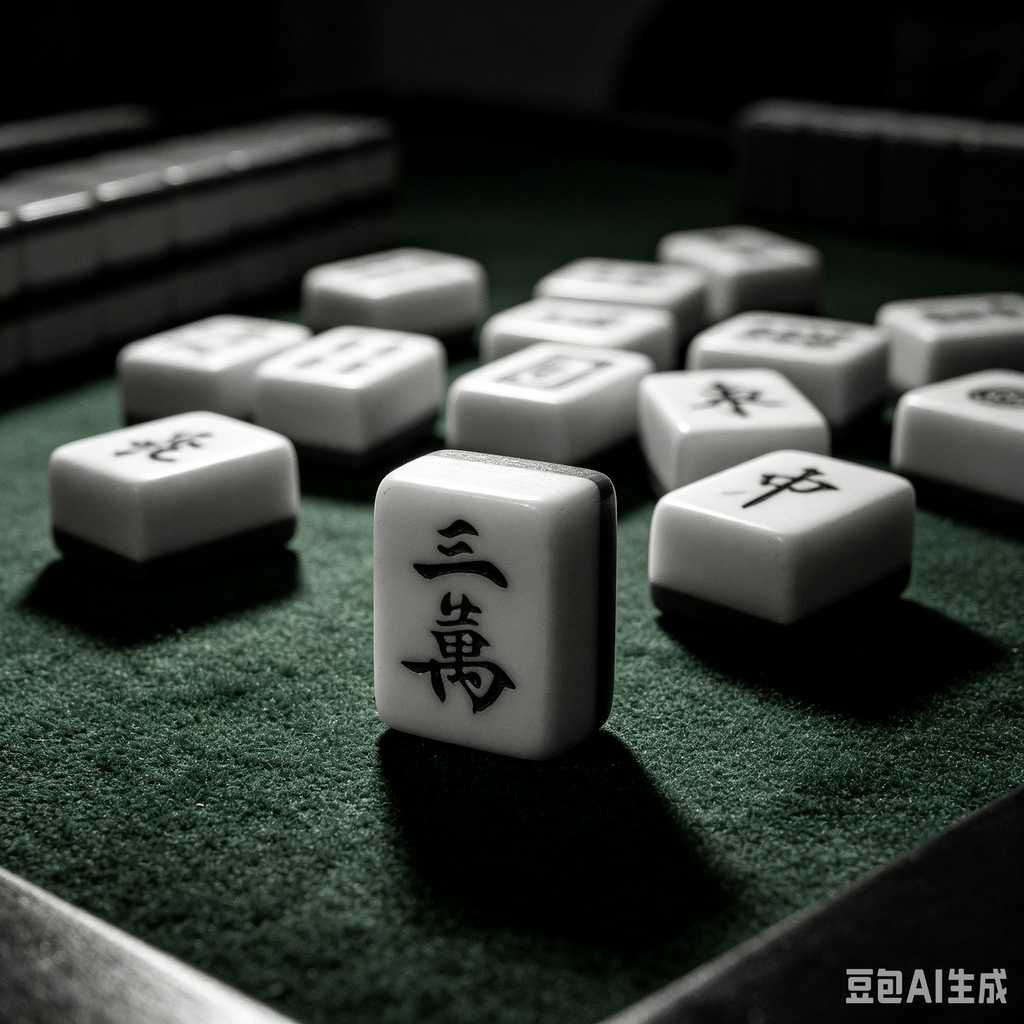 transparent acrylic mahjong set