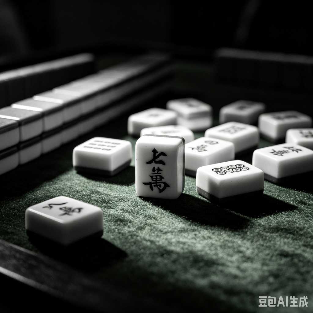 transparent mini mahjong set