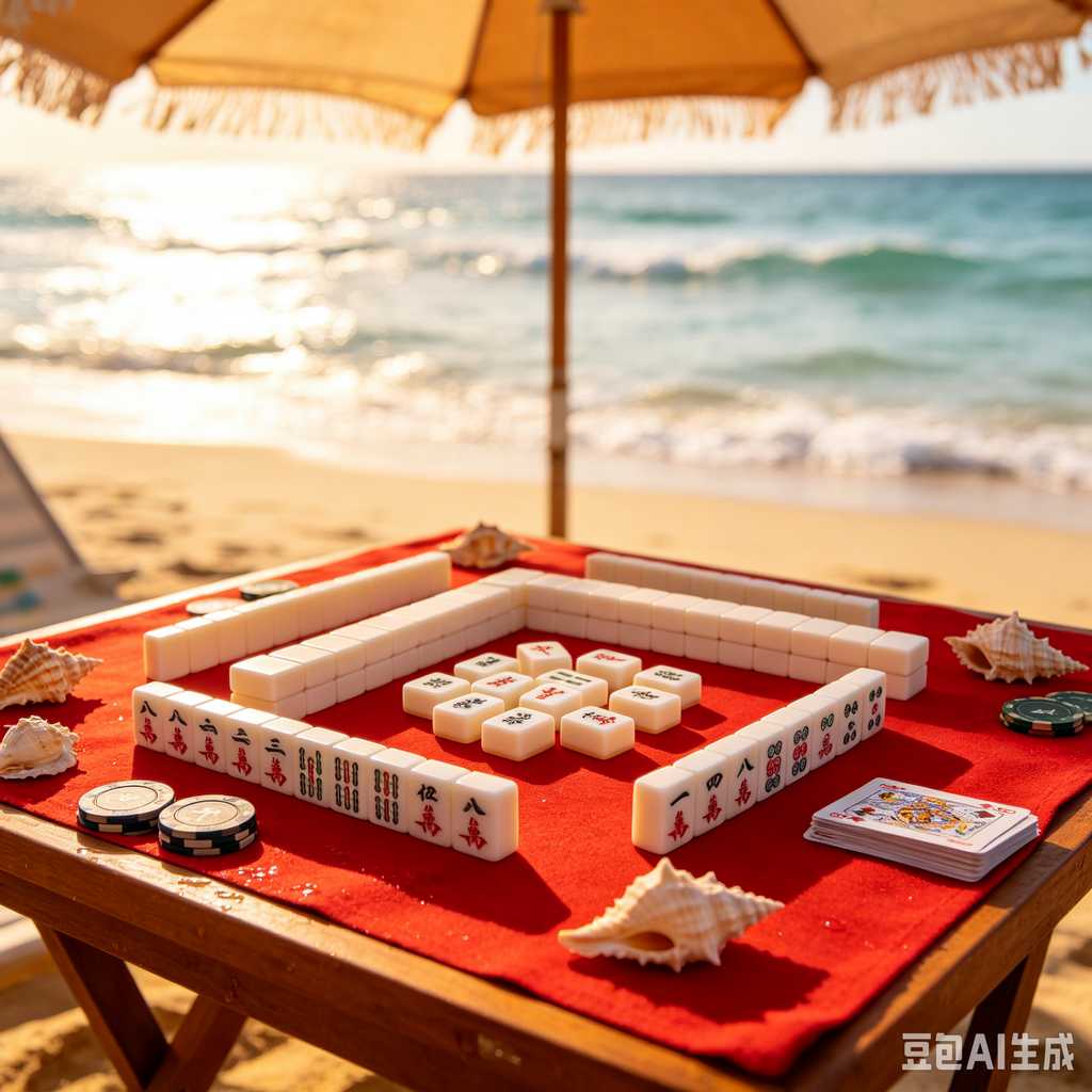 water resistant print mahjong tiles